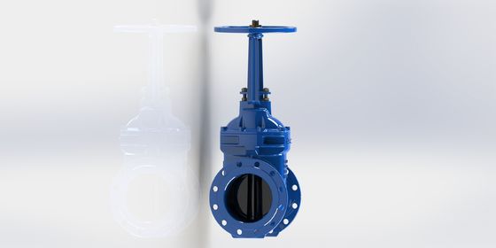 PN16 Ciśnienie nominalne Flanged Connection Corrosion Resistant Water Gate Valve do kontroli przemysłowych rurociągów