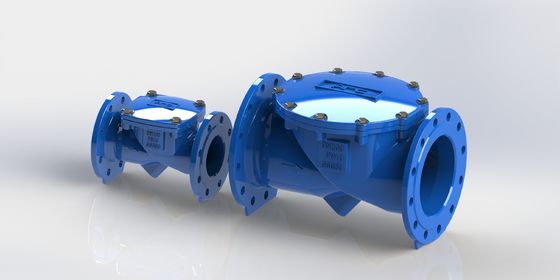 Certyfikowany przez ISO zawór kontrolny swingowo-wzruszający z materiałem uszczelnienia EPDM do temperatury 0-80 °C