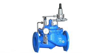 PN25 Flanged End Ductile Iron Pressure Sustaining Valve dla płynu wodnego