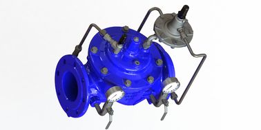 Zawór regulacji przepływu hydraulicznego z żeliwa sferoidalnego zgodny z normą EN1074-5, wytrzymały, do zakresu temperatur 0-80 stopni Fahrenheita