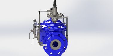 Zawór regulacji przepływu hydraulicznego z żeliwa sferoidalnego zgodny z normą EN1074-5, wytrzymały, do zakresu temperatur 0-80 stopni Fahrenheita