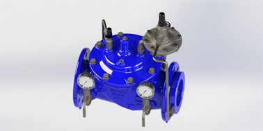 Manual Blue Ral5005 Valve Control Flow Stal nierdzewna do rur żelaza elastycznego Model A400