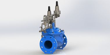 Hydraulicznie sterowany zawór antycypujący przepływ z podłączeniem flansą