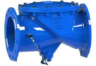 CE Duktylny Żelazny Zawór Flex Check Valve Hydraulic Cushion Non Clog Design