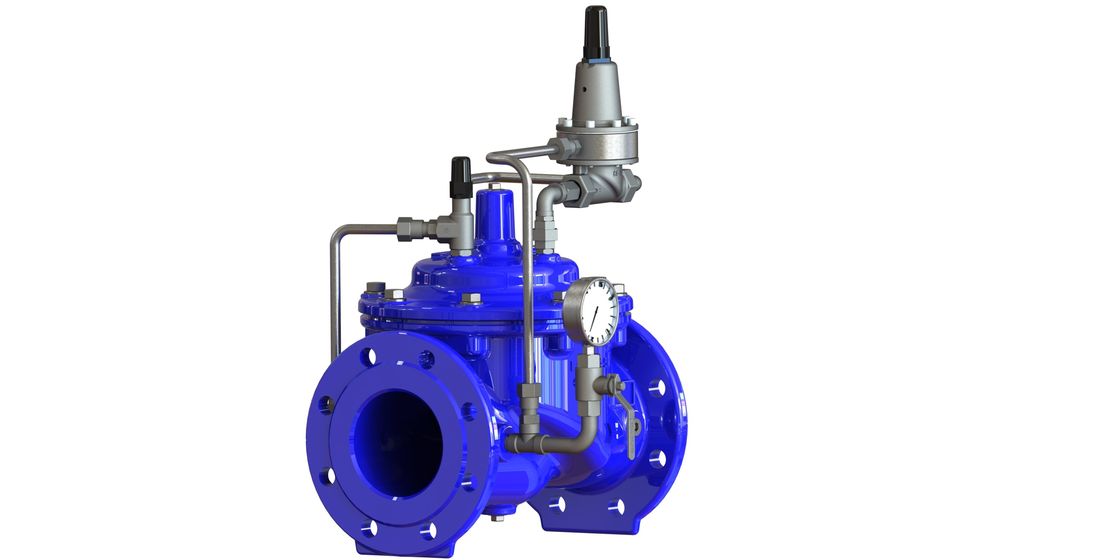 Zawór podtrzymujący ciśnienie 2-40 cal Flanged Connection Ductile Iron dla zastosowań przemysłowych w wodzie