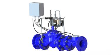 Zawór zarządzania ciśnieniem wody powlekany PN10 FBE z kontrolerem 24 VDC