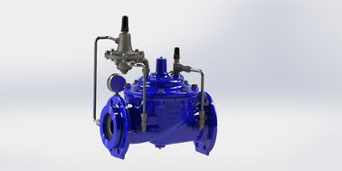PN25 EN1074-5 Standardowy hydrauliczny zawór regulacyjny przepływu z ozdobą ze stali nierdzewnej